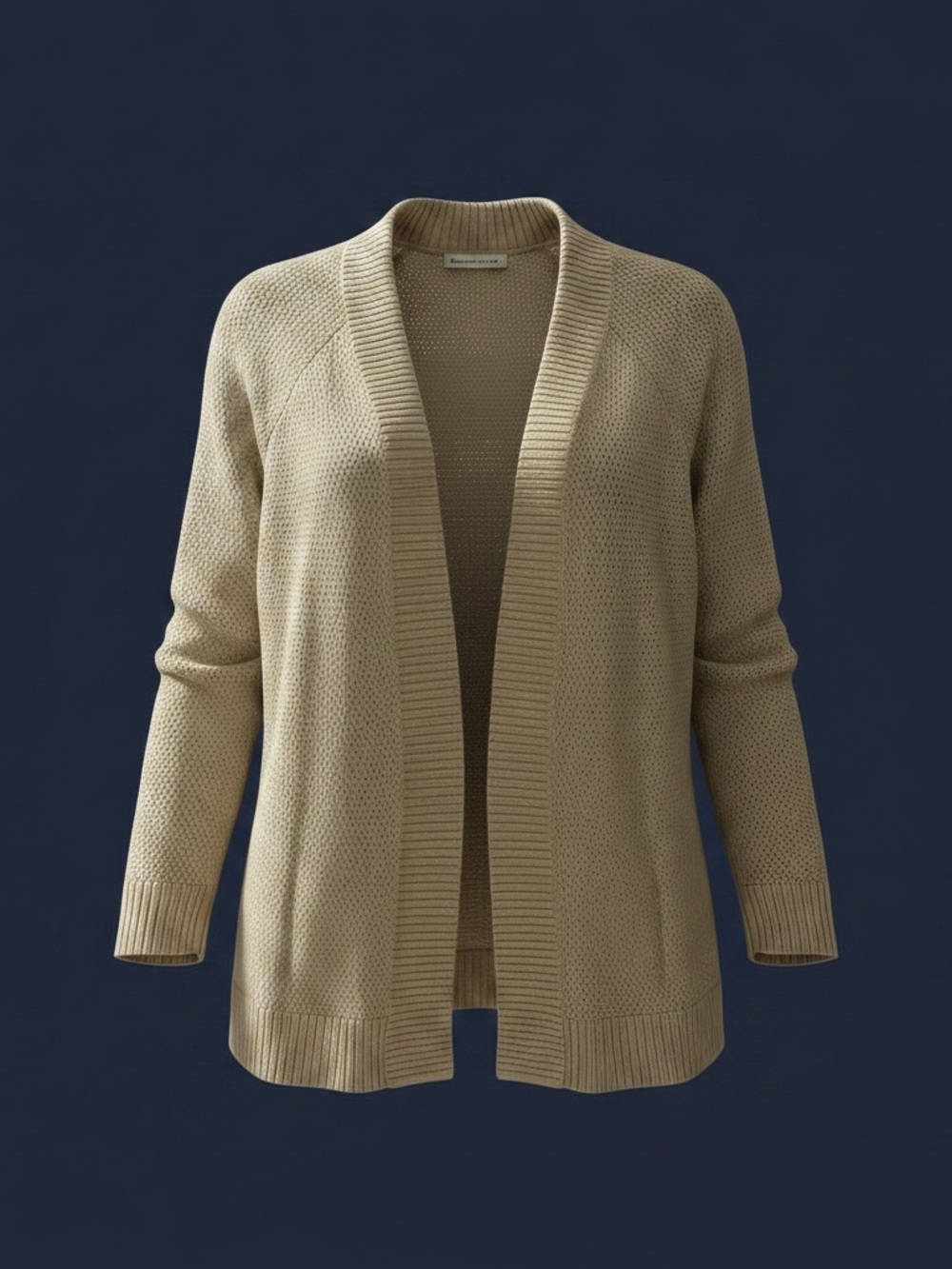 Coldwater Creek Women's 1X 18 Open Front Cardigan Sweater